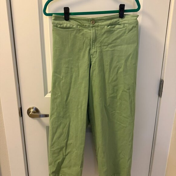 Madewell The Petite Curvy Emmett Wide-Leg Crop Pant 30P (Petite) - Picture 5 of 7